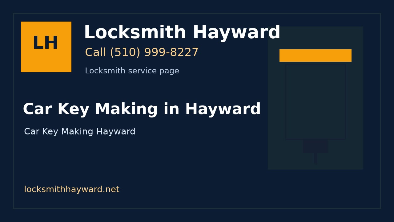 Car Key Making in Hayward | Locksmith Hayward image for Locksmith Hayward