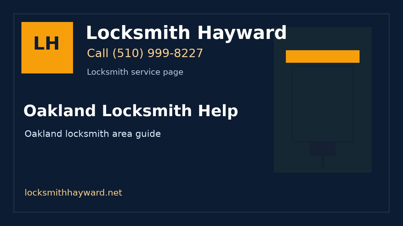 Oakland Locksmith Help | Locksmith Hayward image for Locksmith Hayward