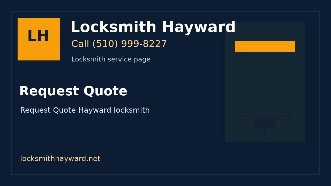 Request a Quote | Locksmith Hayward image for Locksmith Hayward