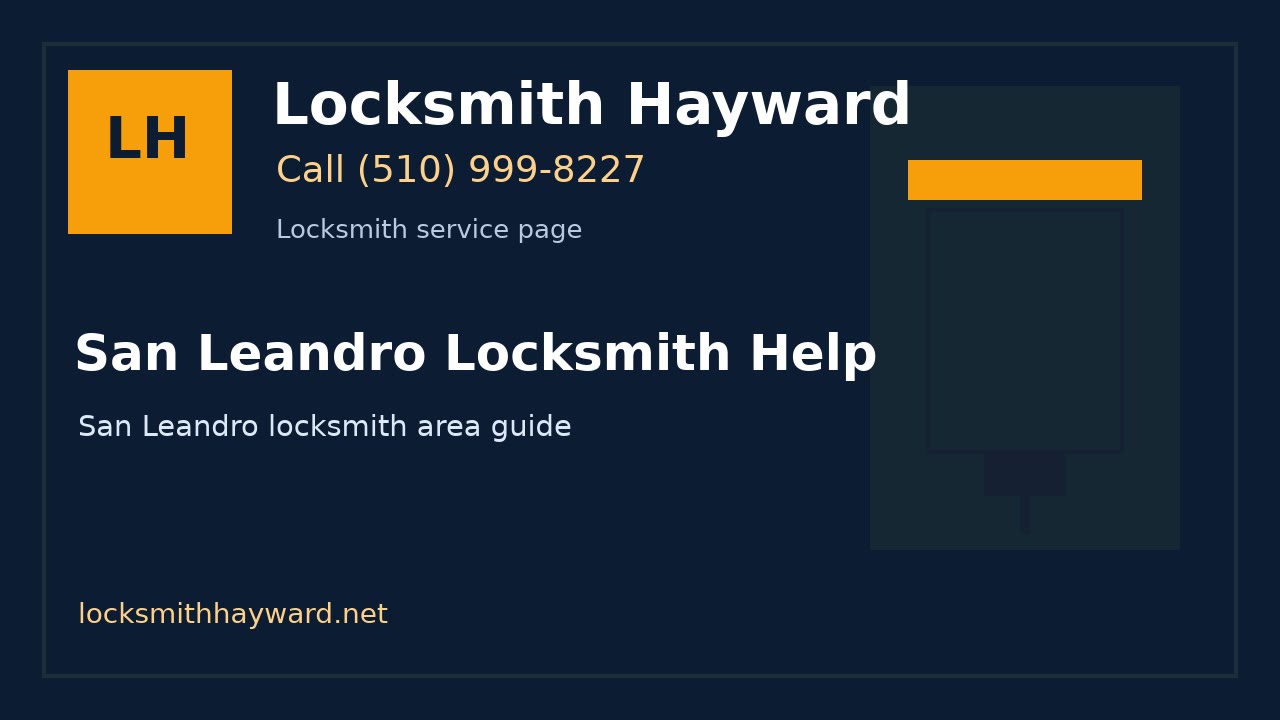 San Leandro Locksmith Help | Locksmith Hayward image for Locksmith Hayward