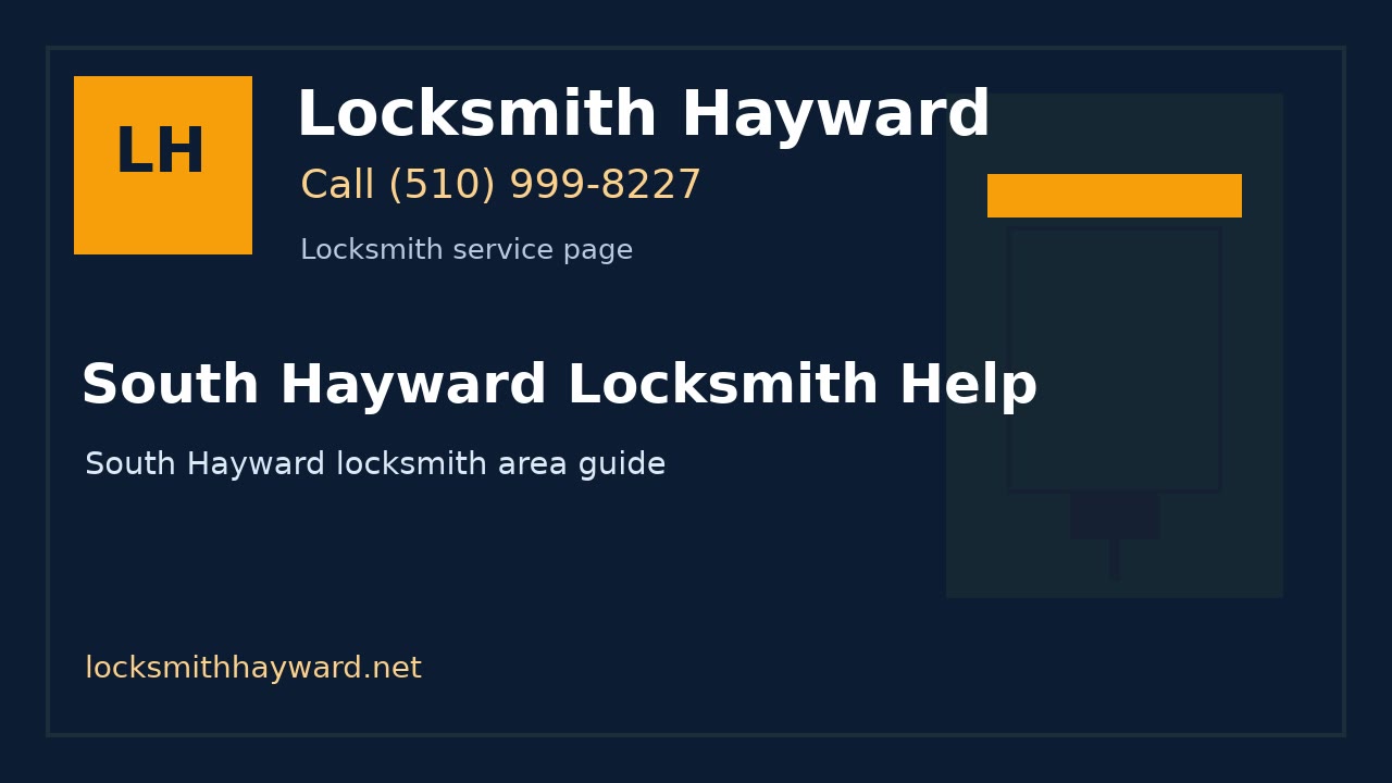 South Hayward Locksmith Help | Locksmith Hayward image for Locksmith Hayward